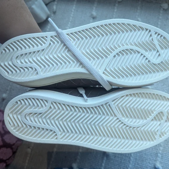 Adidas Kids Brown and White Sneakers - Picture 4 of 6